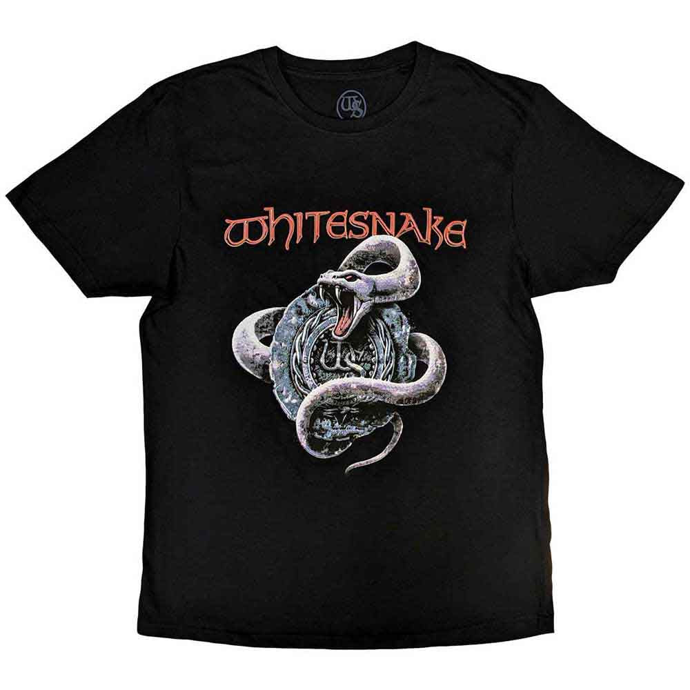 Whitesnake Silver Snake [T-Shirt] Black