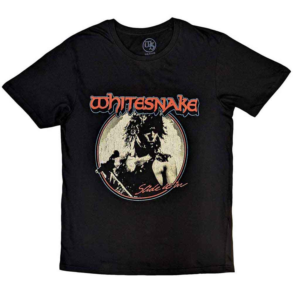 Whitesnake Slide It In [T-Shirt] - Rock Band Apparel