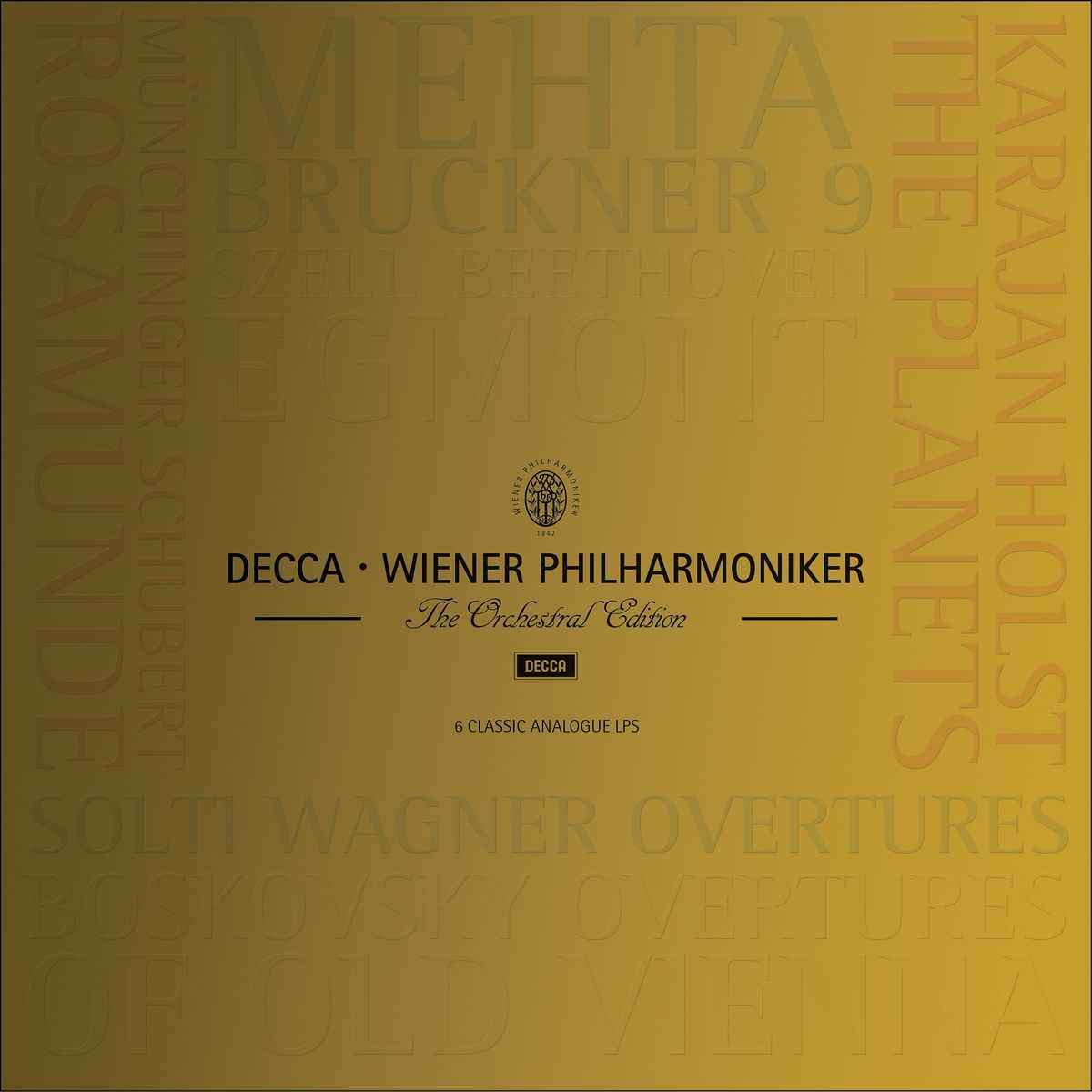 Wiener Philharmoniker - Wiener Philharmoniker Edition (Limited Edition) (6 Lp's) (Box Set) [Vinyl]