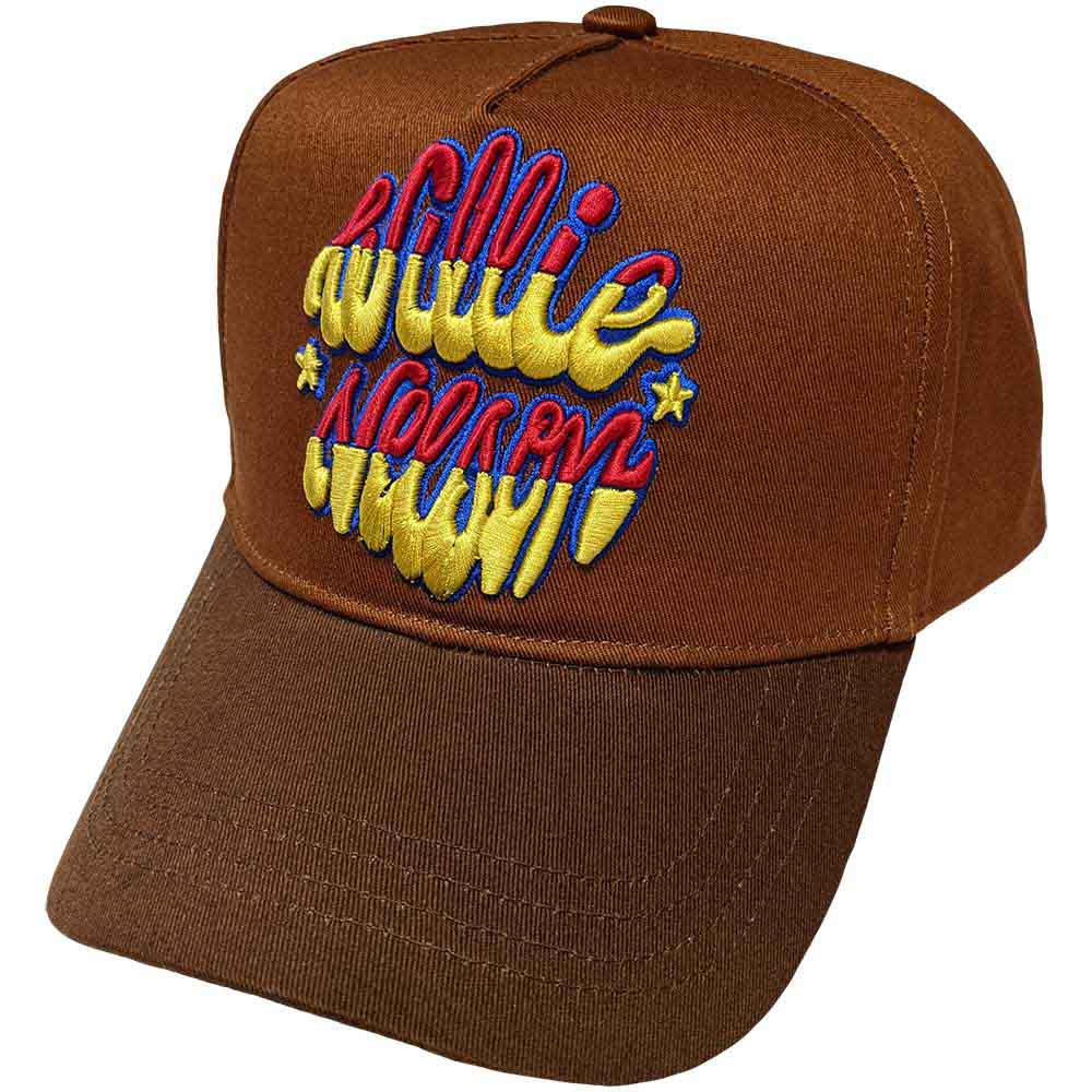 Willie Nelson Emblem [Hat] Brown