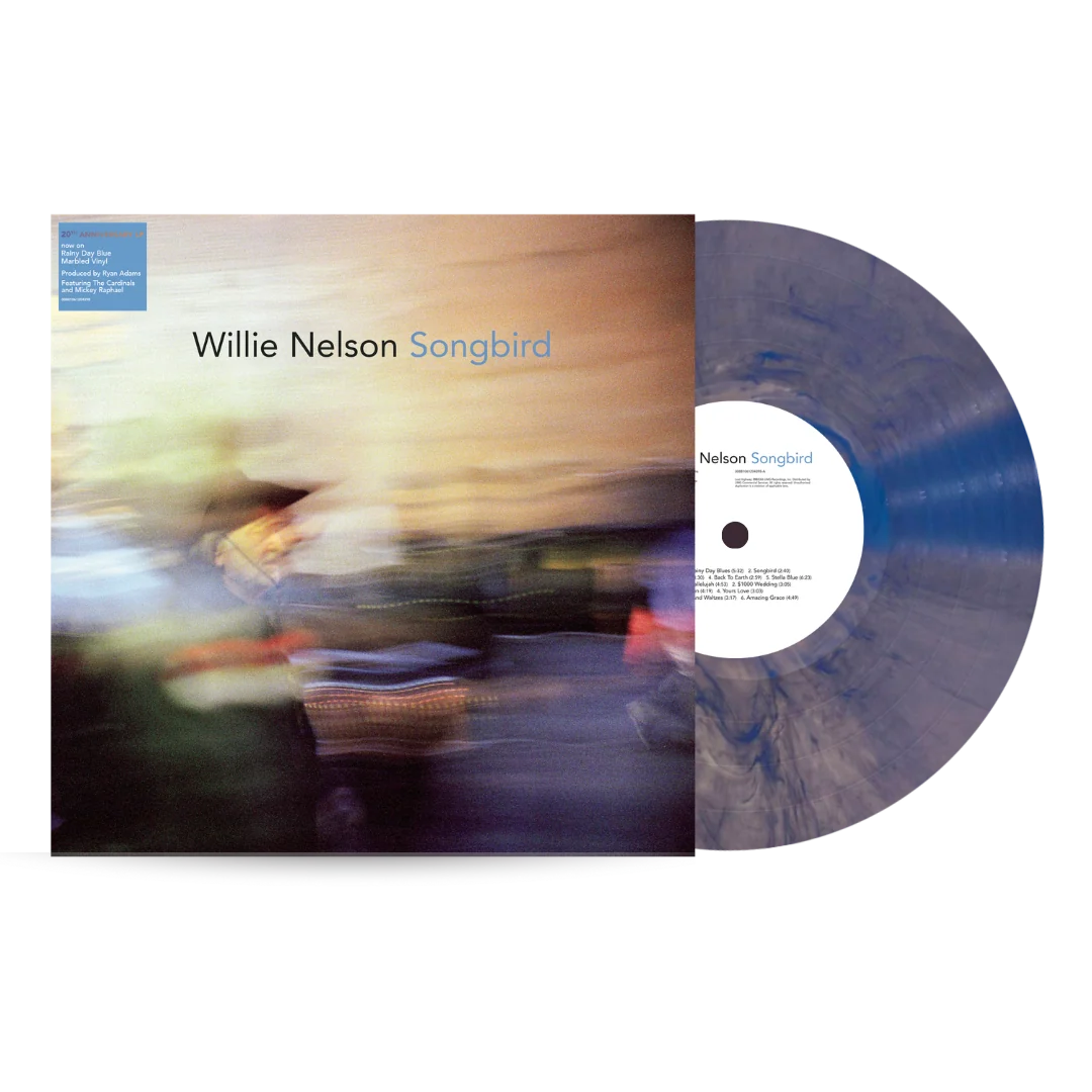 PRE-ORDER: Willie Nelson - Songbird (20Th Anniversary) [Rainy Day Blue Marbled LP] [Vinyl]