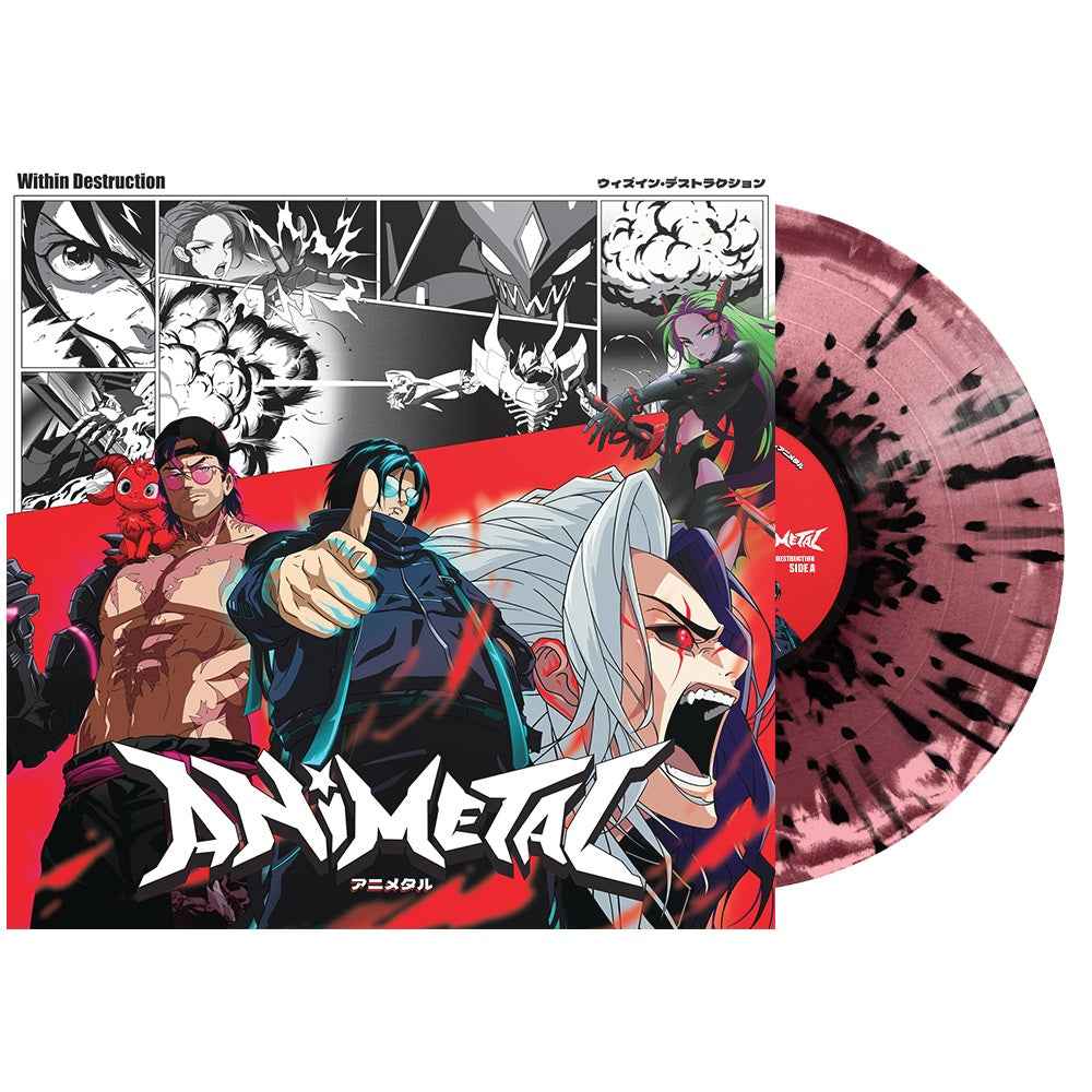 Animetal [Explicit Content] (Indie Exclusive, Limited Edition, Burgundy/ Pink & Black Splatter Colored Vinyl) [Vinyl]