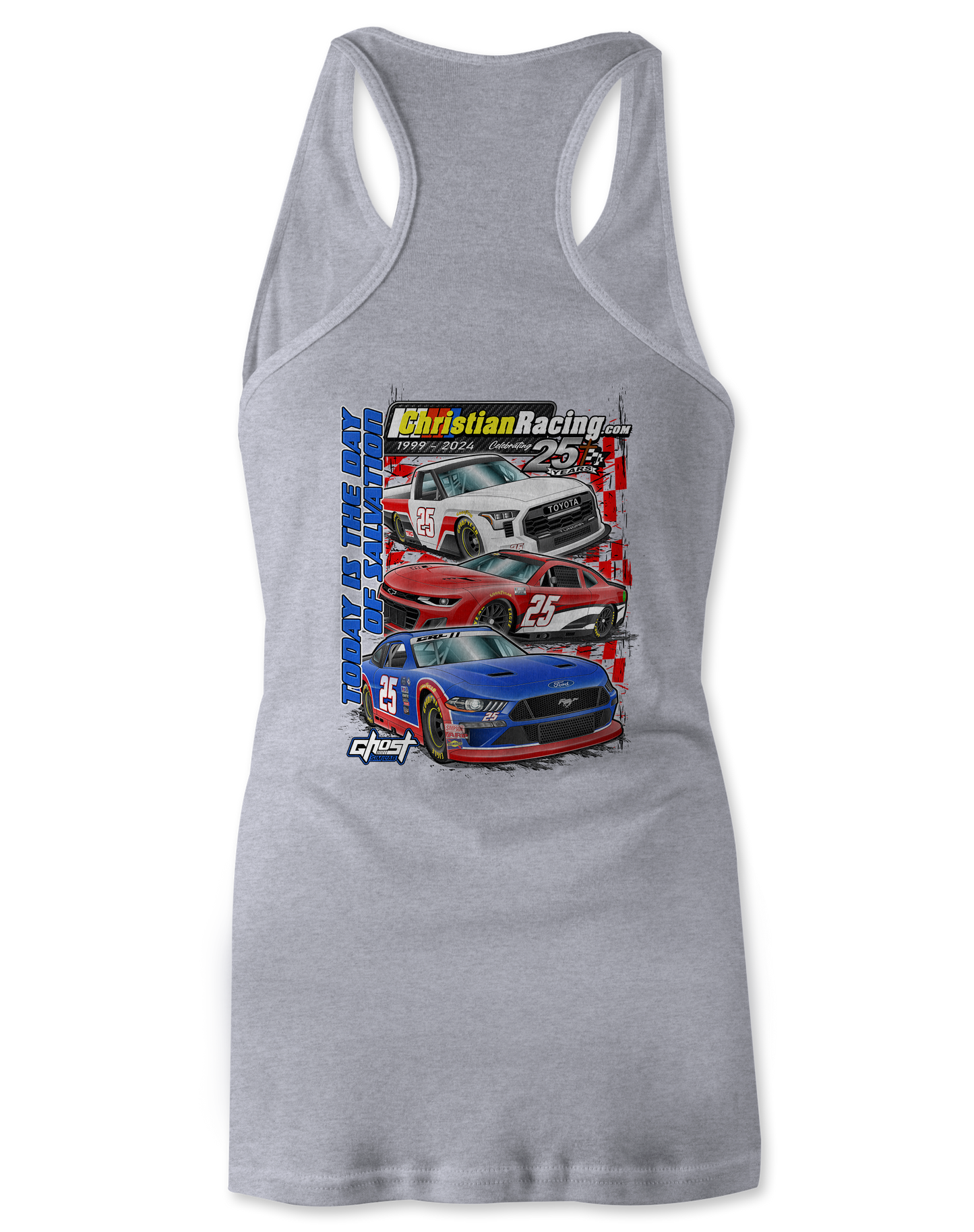 Christian Racing Tank Tops