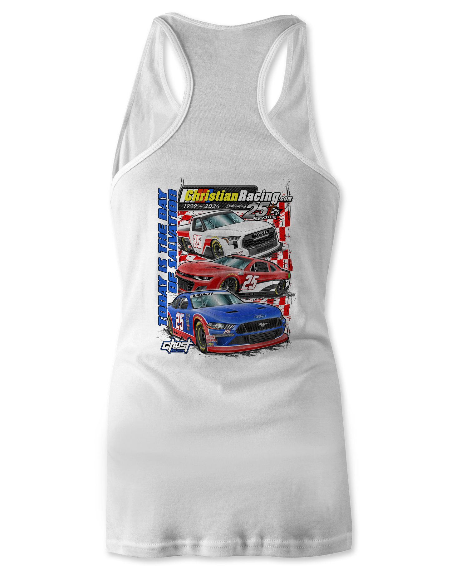 Christian Racing Tank Tops
