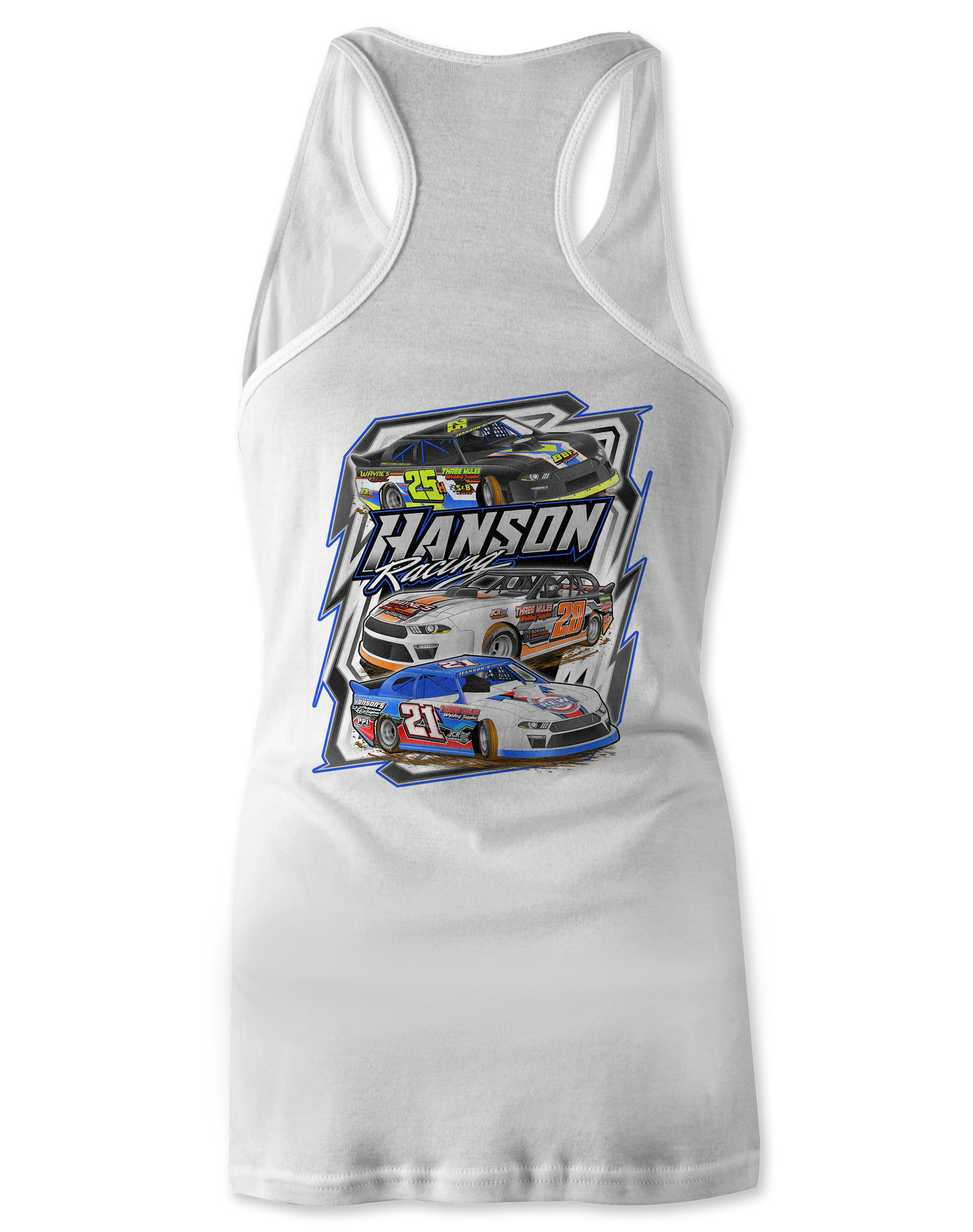 Hanson Racing Tank Tops