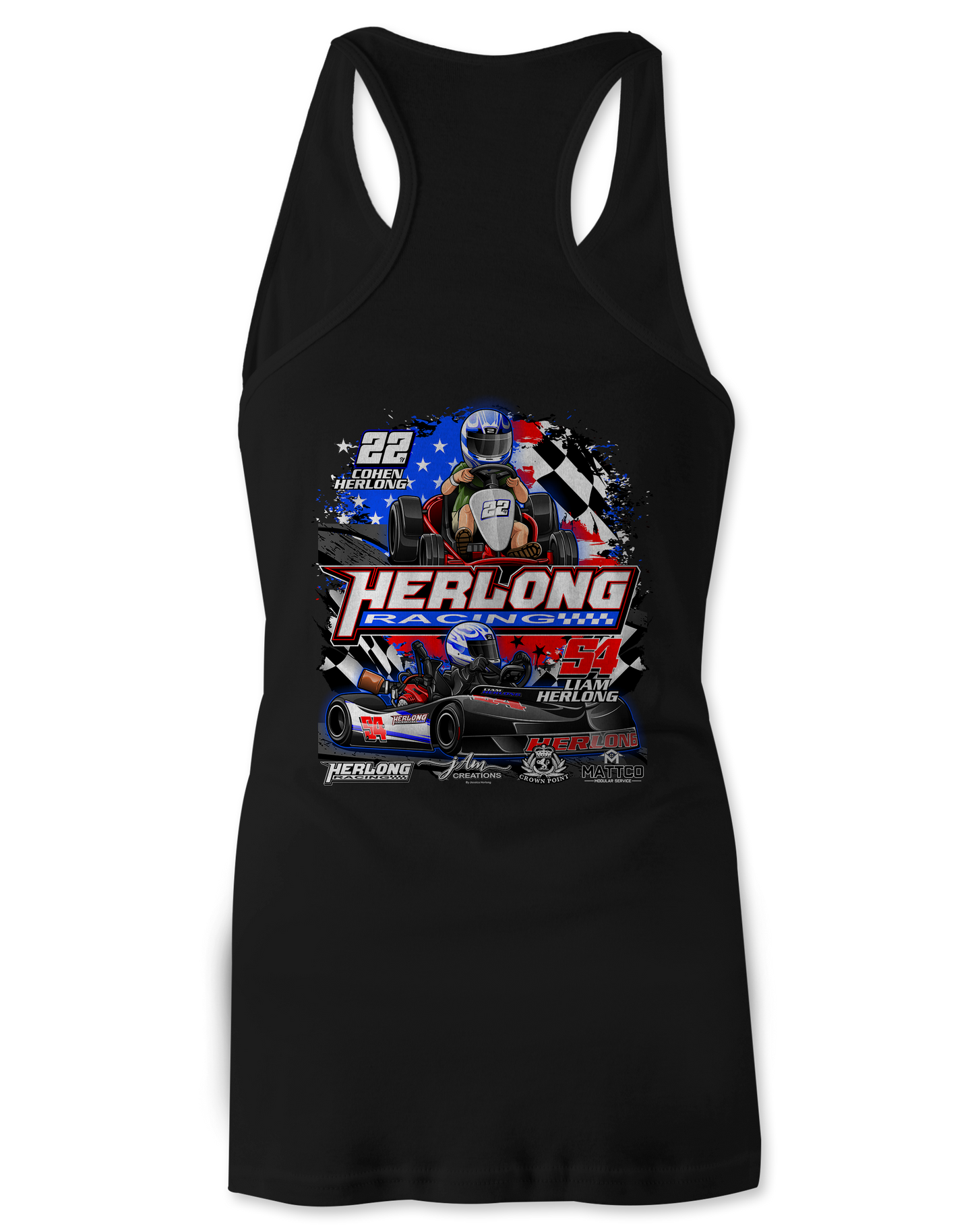 Herlong Racing Tank Tops