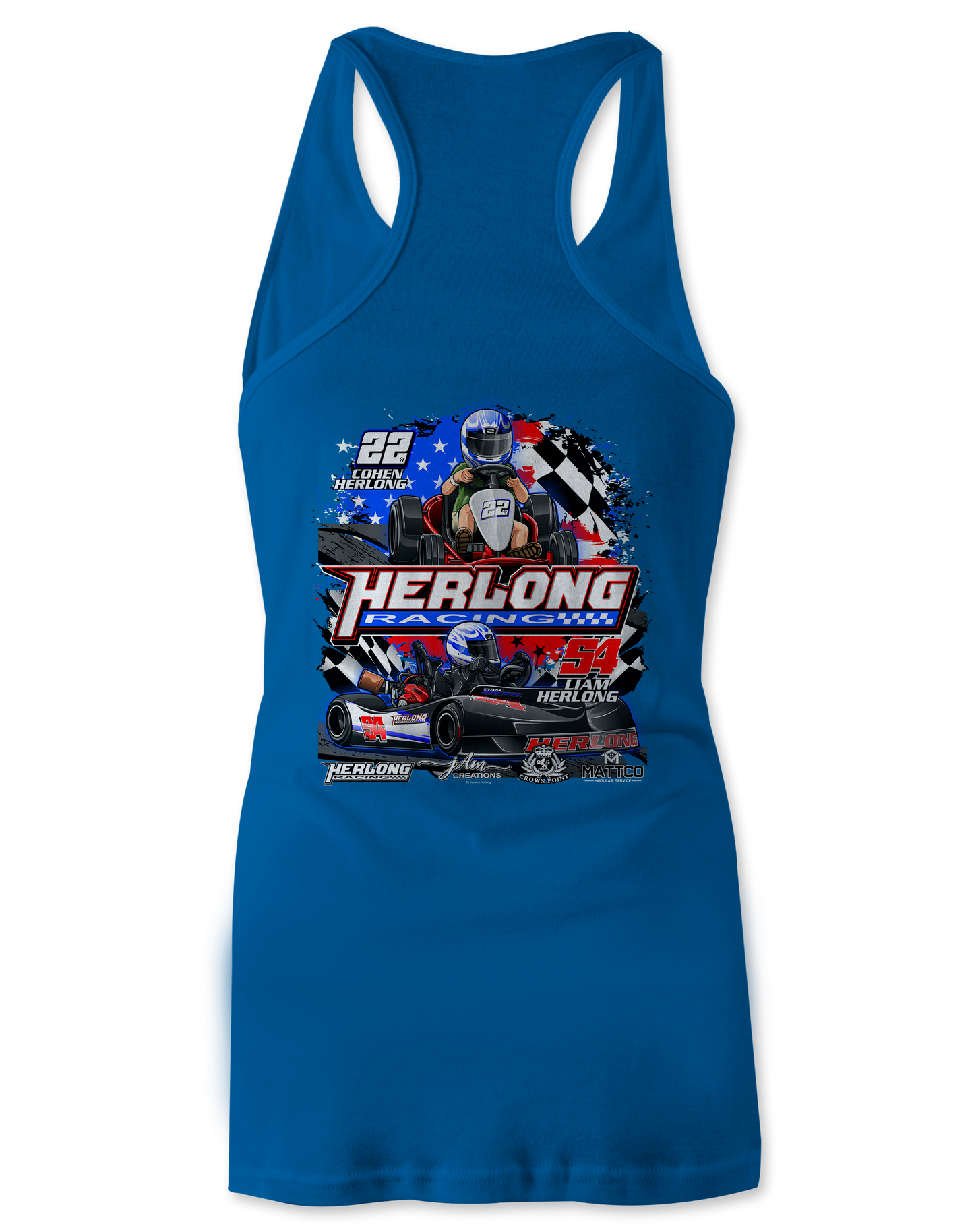 Herlong Racing Tank Tops