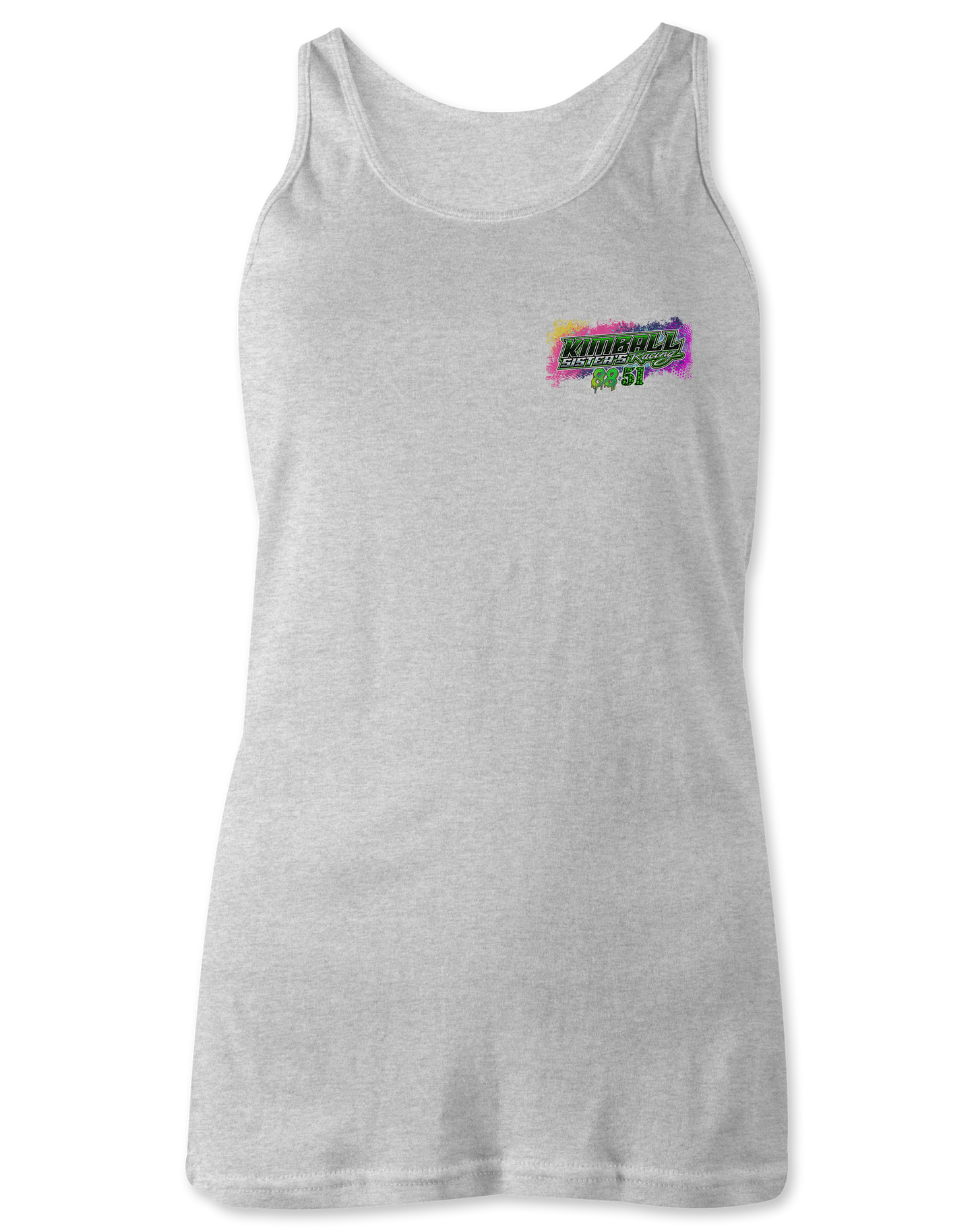 Kimball Sisters Racing Tank Tops