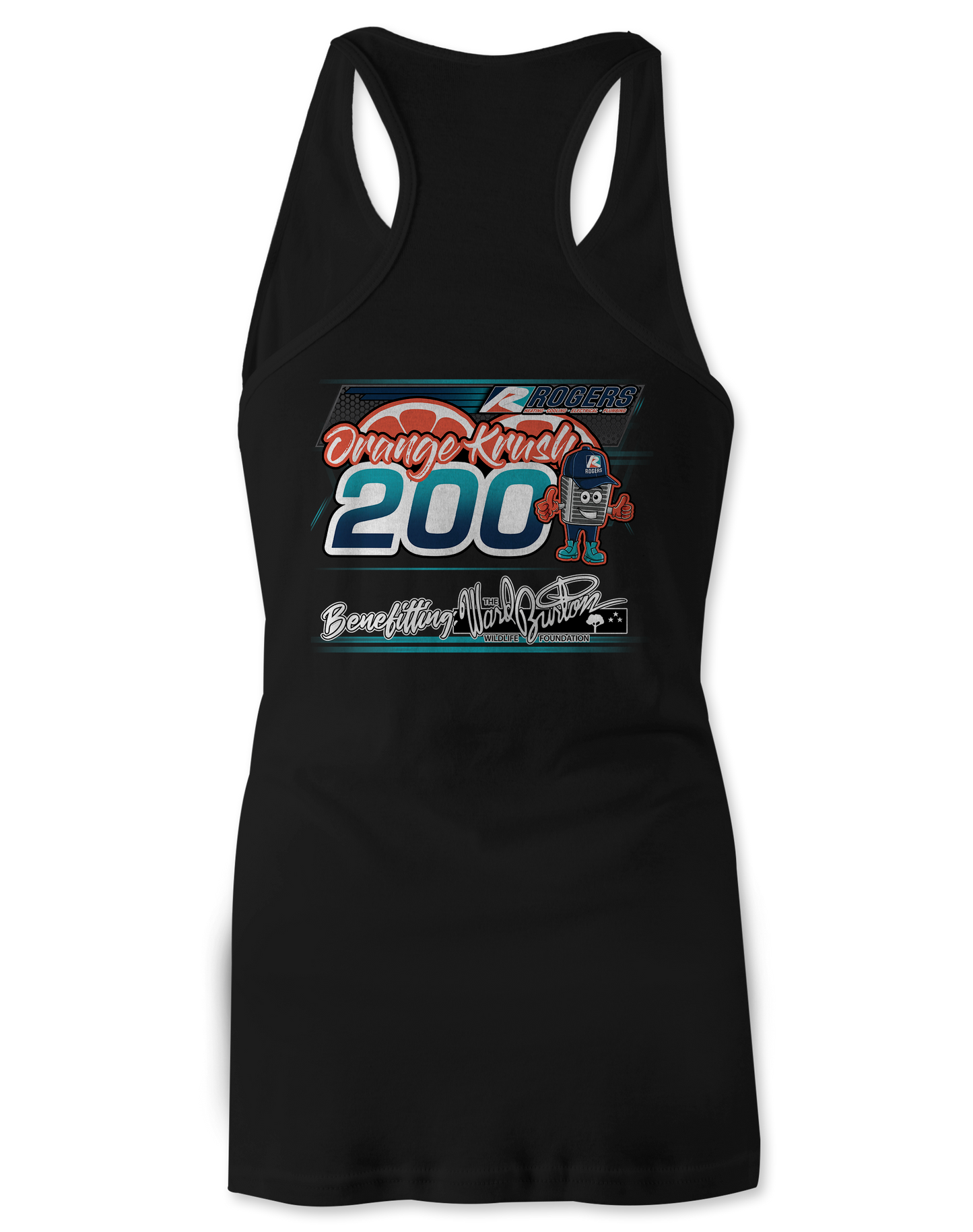 Orange Krush 200 Tank Tops