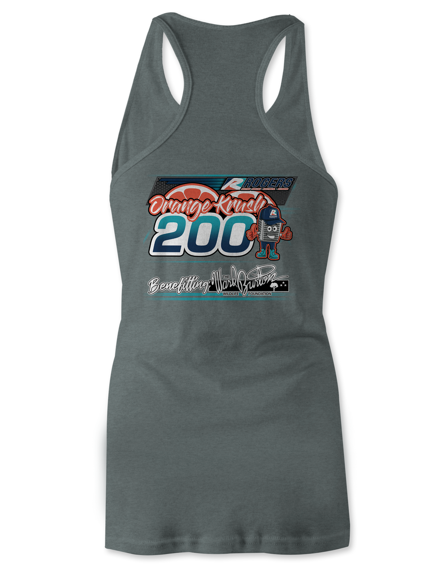 Orange Krush 200 Tank Tops