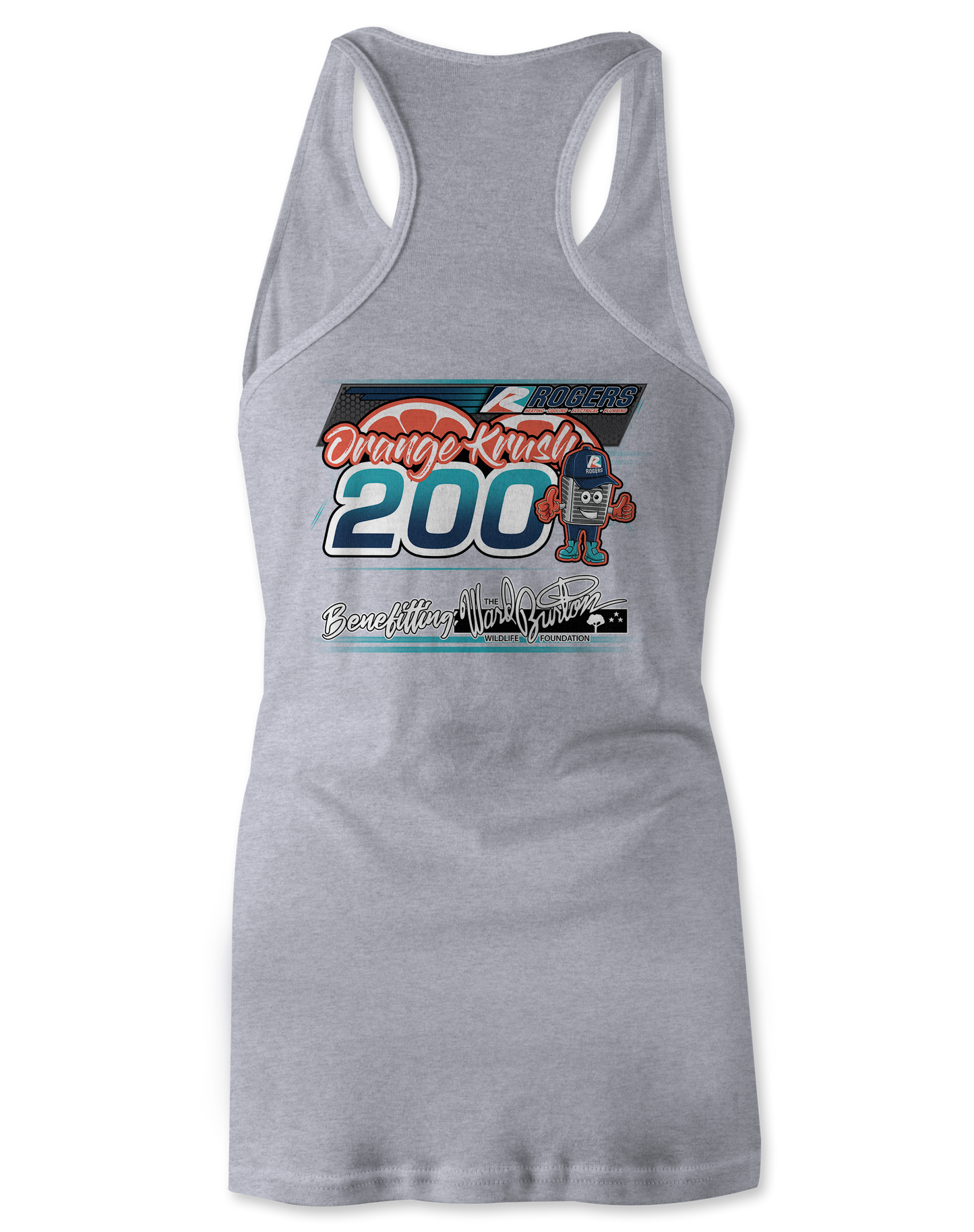 Orange Krush 200 Tank Tops