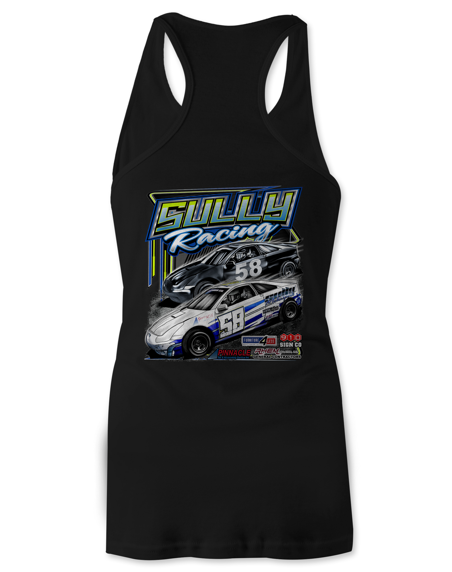 Sully Racing Tank Tops