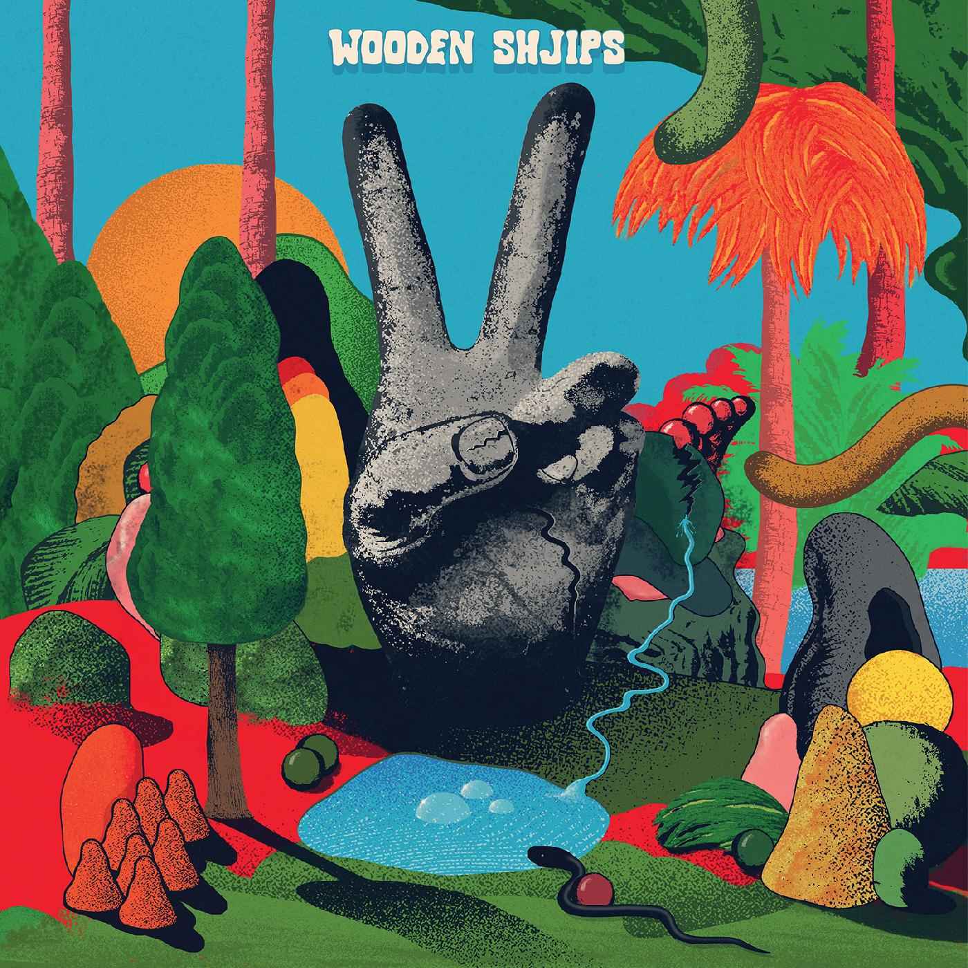 Wooden Shjips - V. (OPAQUE RED VINYL) [Vinyl]