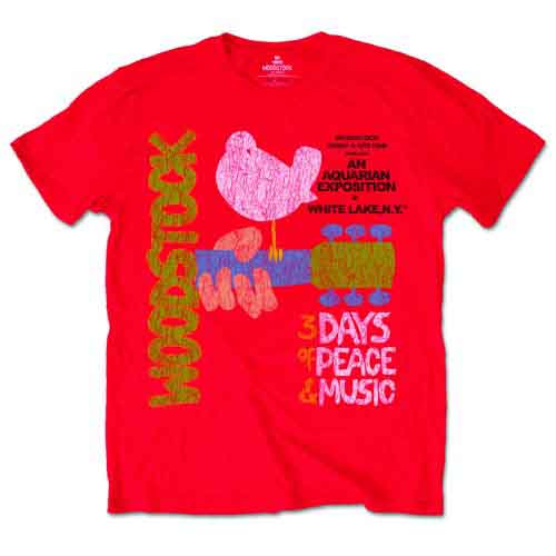 Woodstock Classic Vintage Poster [T-Shirt] - Rock Band Apparel