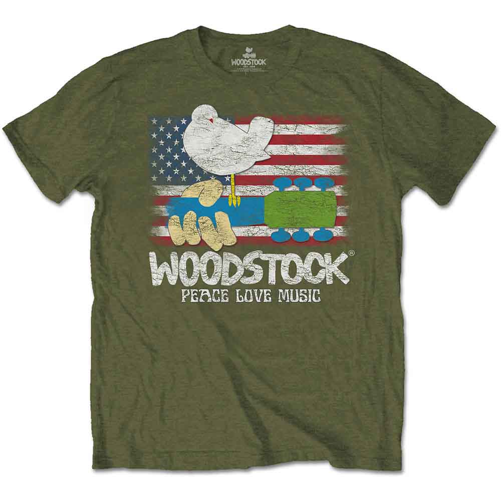 Woodstock Flag [T-Shirt] Green