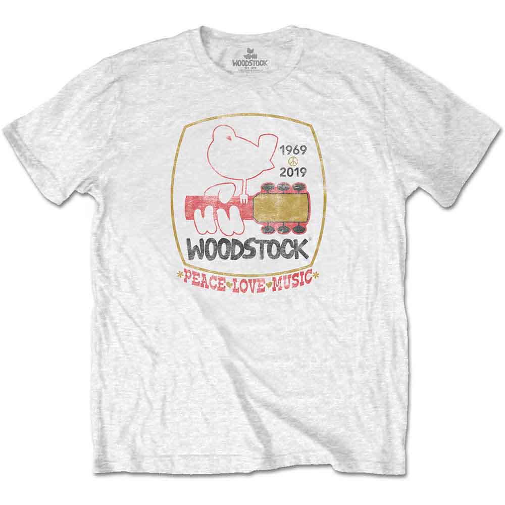 Woodstock Peace Love Music [T-Shirt] - Rock Band Apparel