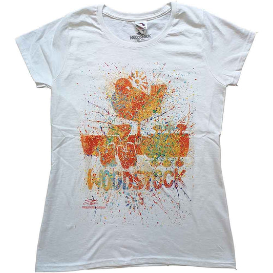 Woodstock Splatter [T-Shirt] - Rock Band Apparel