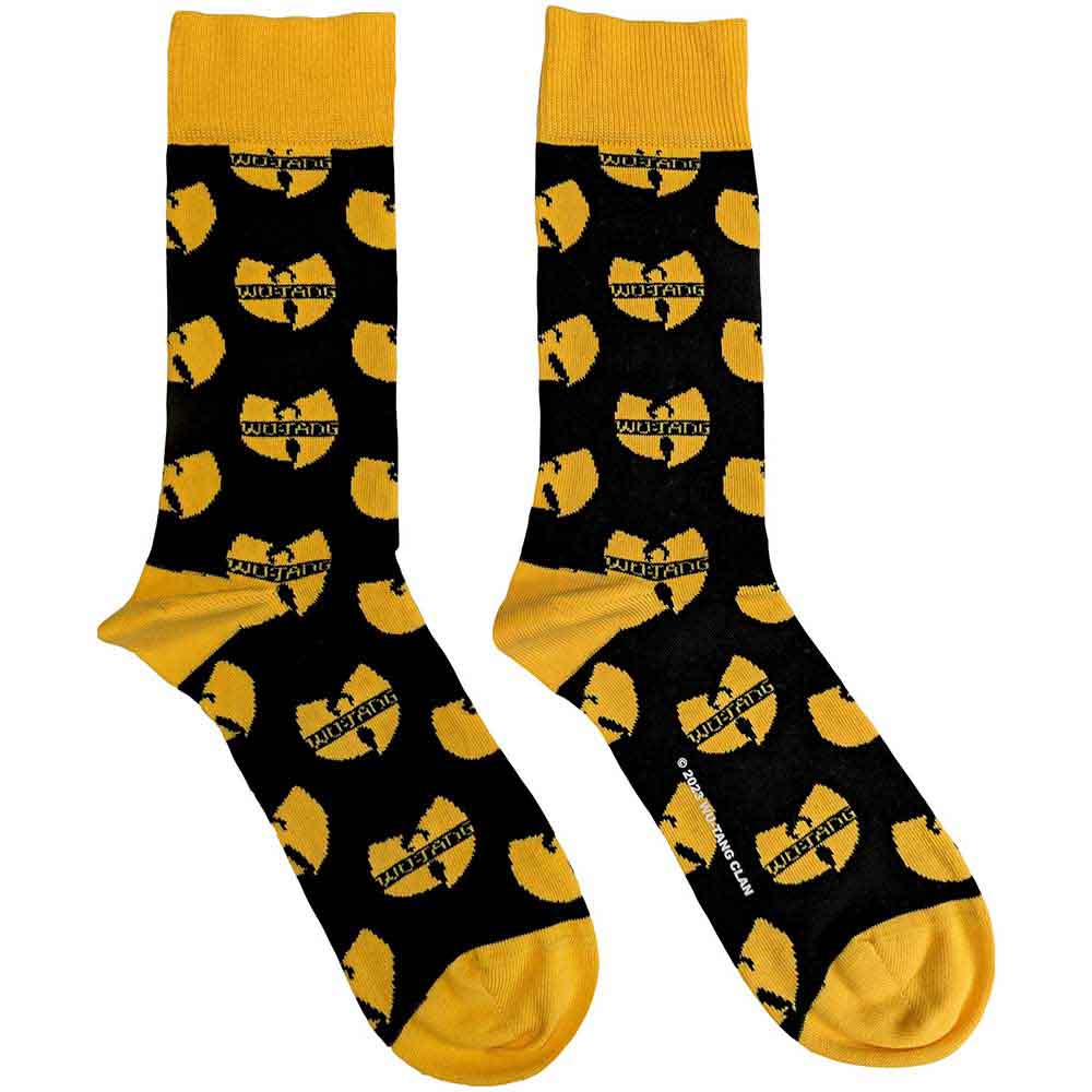 Wu-tang Clan Logo Repeat [Socks] - Rock Band Apparel