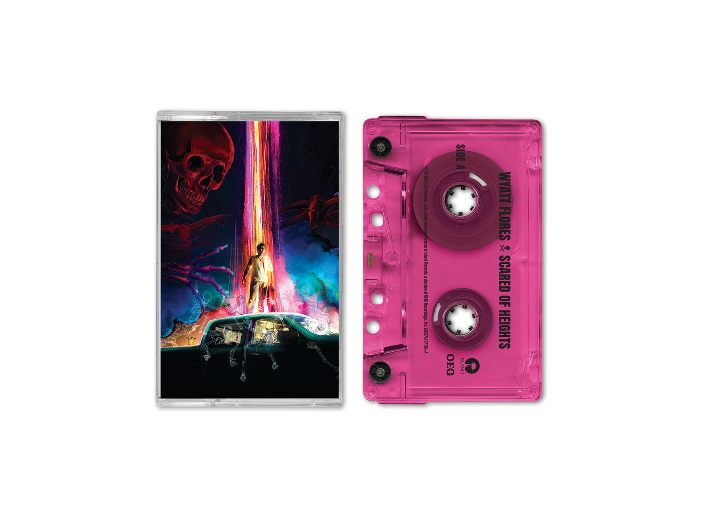 Wyatt Flores - Scared Of Heights [Pink Cassette] [Cassette]