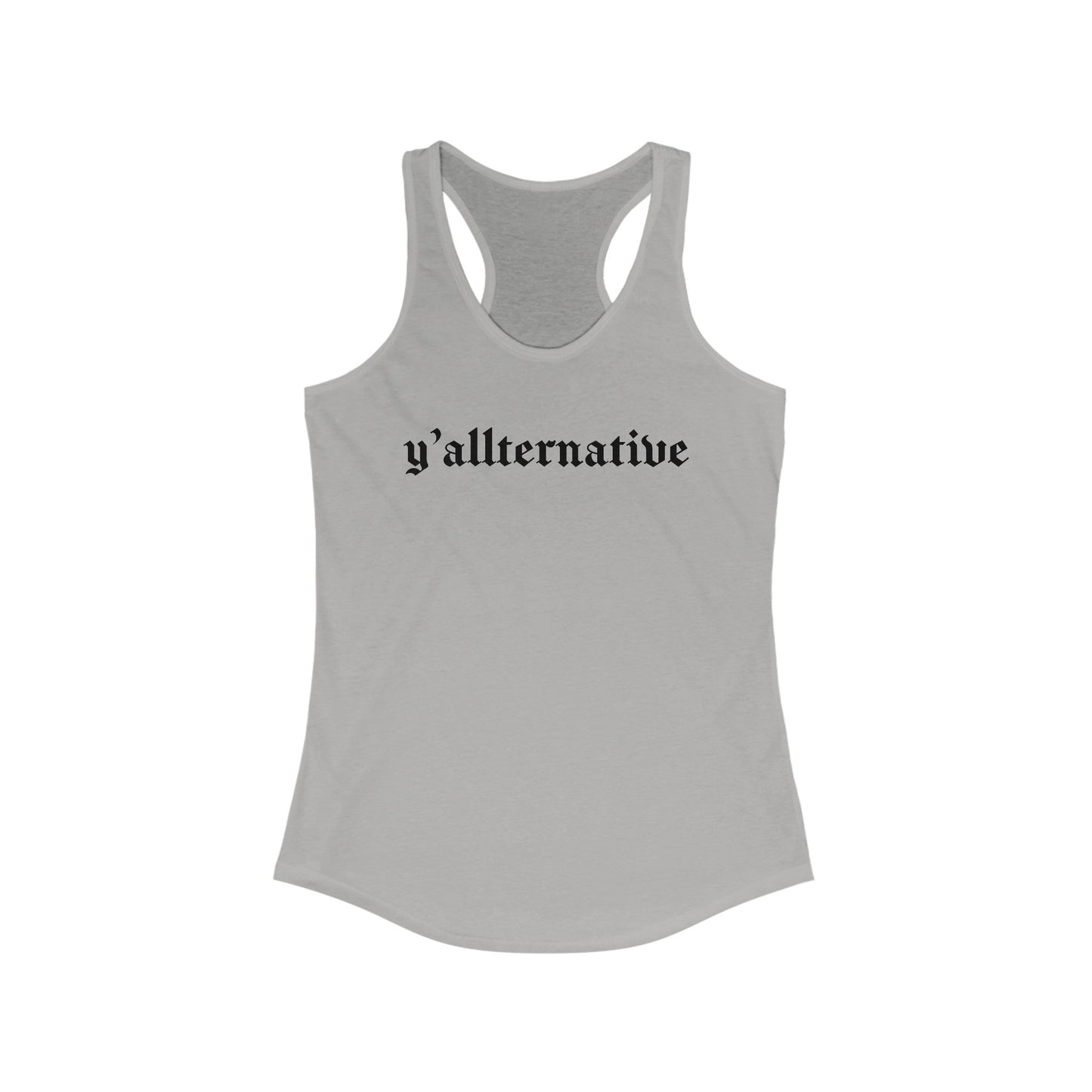 Y'allternative Women's Racerback Tank