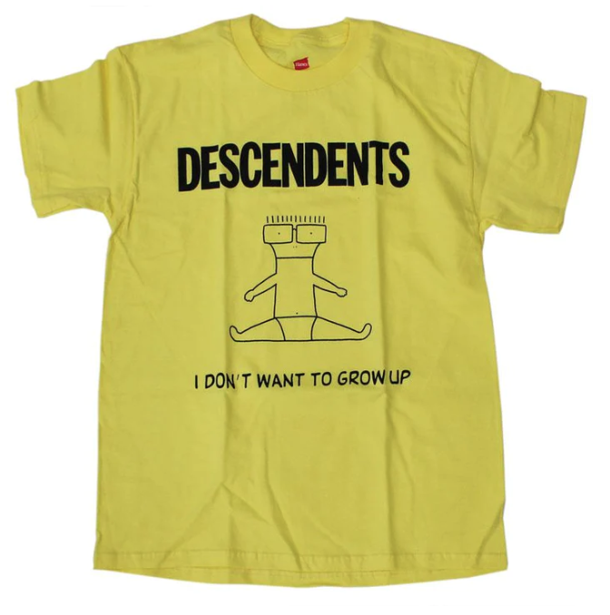 Descendents I Don't Want To Grow Up [T-Shirt] - Rock Band Apparel