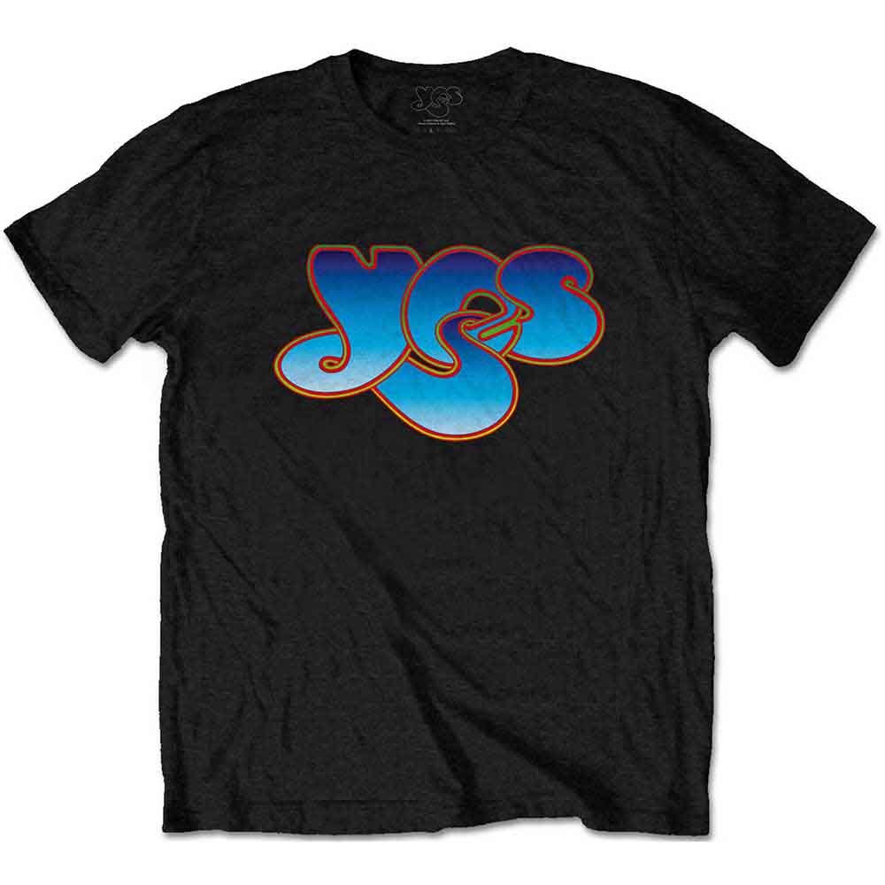 Yes Classic Blue Logo [T-Shirt] - Rock Band Apparel