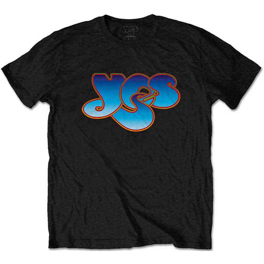 Yes Classic Blue Logo [T-Shirt] - Rock Band Apparel