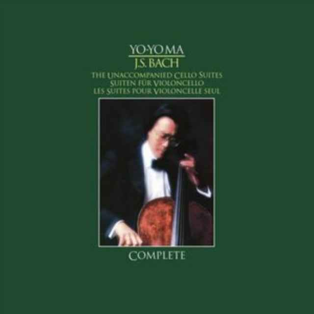 Yo-yo Ma - Bach: Unaccompanied Cello Suites (Complete) (180 Gram Vinyl) [Import] (3 Lp's) [Vinyl]