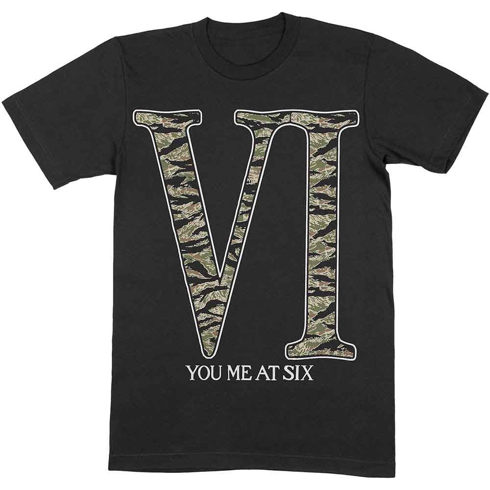 You Me At Six Camo VI [T-Shirt] Black
