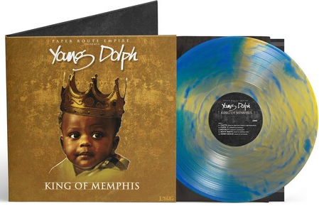 Young Dolph - King of Memphis (10th Anniversary Edition) [Explicit Content] (Limited Edition, Royalty Blue & Gold Galaxy Colored Vinyl) [Vinyl]