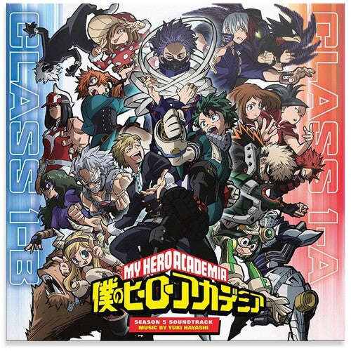 Yuki Hayashi - My Hero Academia: Season 5 (Original Series Soundtrack) (Colored Vinyl, Blue, Red, 150 Gram Vinyl) (2 Lp's) [Vinyl]