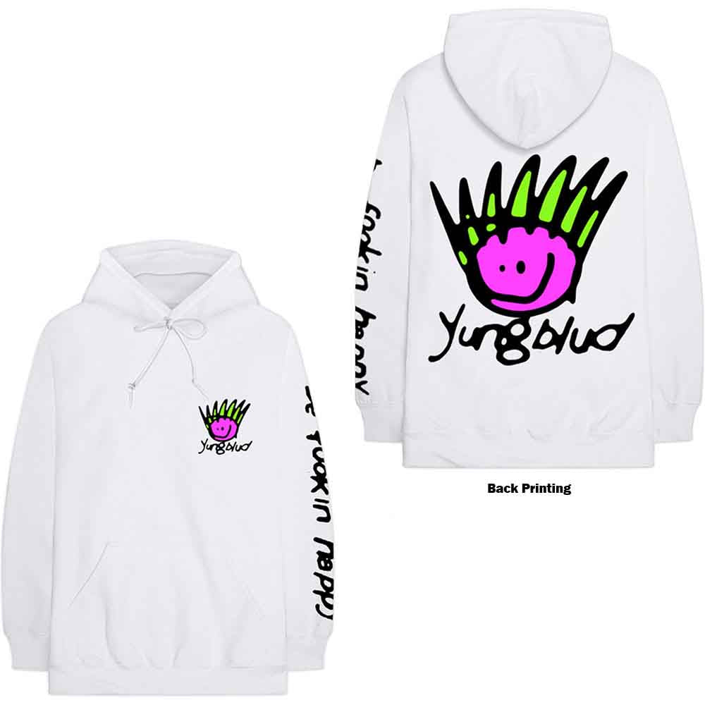 YUNGBLUD Face [Sweatshirt] White