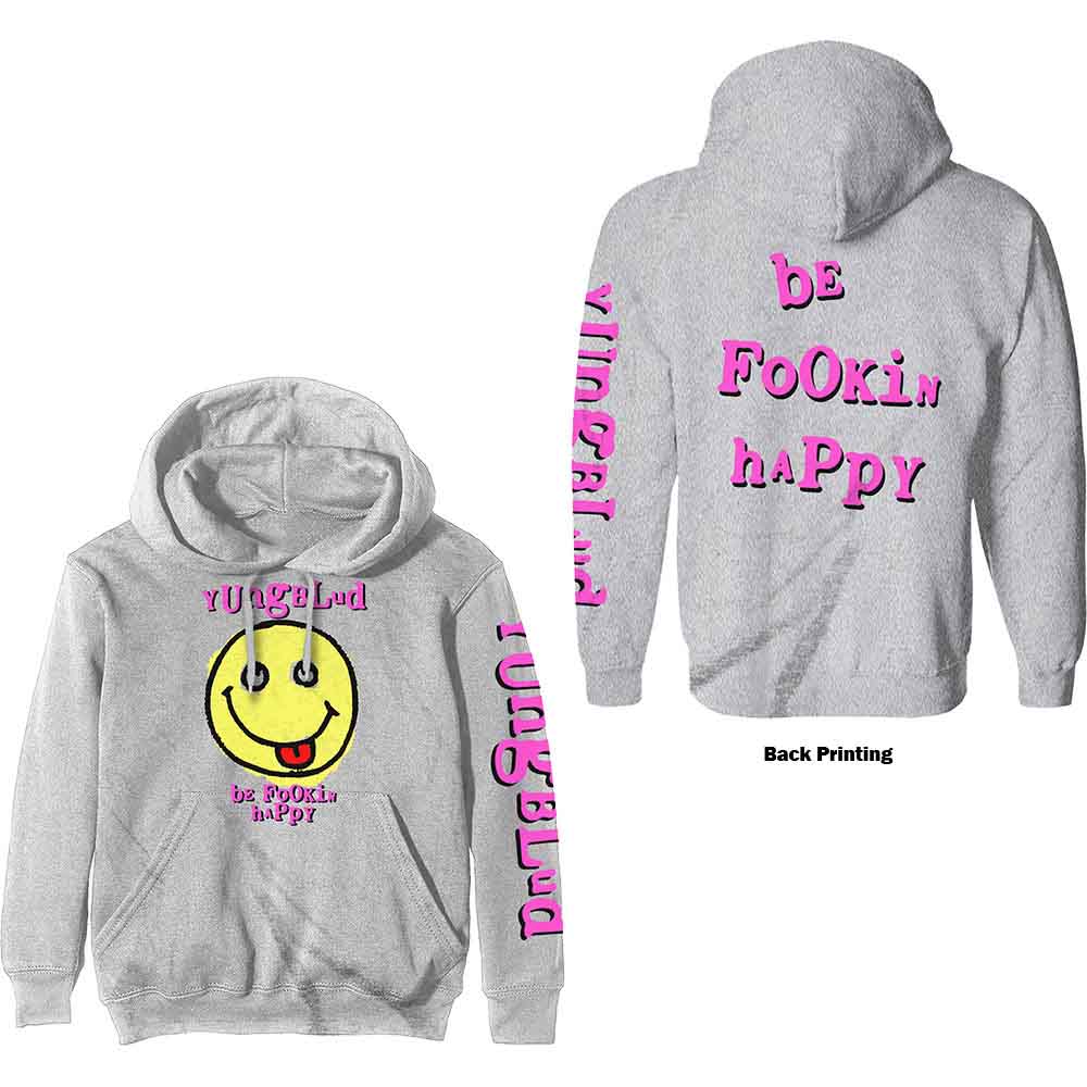 YUNGBLUD Raver Smile [Sweatshirt] - Rock Band Apparel