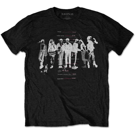 YUNGBLUD Weird Track list [T-Shirt] - Rock Band Apparel