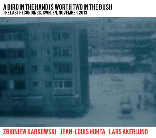 A Bird in the Hand Is Worth Two in the Bush: The Last Recordings, Sweden, November 2013 [CD]
