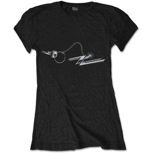 ZZ Top Hot Rod Keychain [T-Shirt] Black